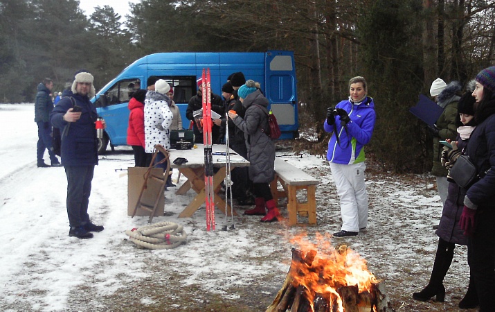Районные соревнования по лыжным  гонкам и биатлону