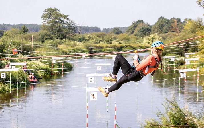 X Республиканский туристический слета Федерации профсоюзов Беларуси на ТОК "Высокий Берег"