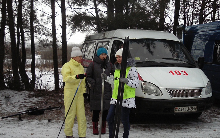 Районные соревнования по лыжным  гонкам и биатлону