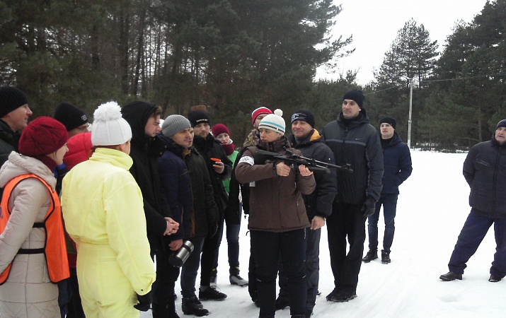 Районные соревнования по лыжным  гонкам и биатлону